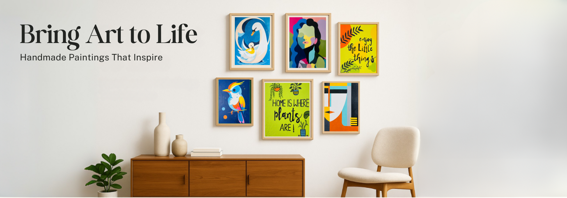 Bring Art to Life Handmade Paintings That Inspire